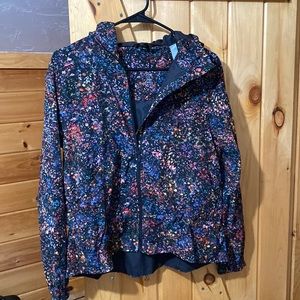 Pack it up jacket Flowerescent floral pattern